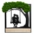 Obraz z mchu Para z Grawerem.webp