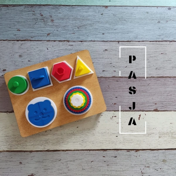 TABLICA MANIPULACYJNA SORTER 2 SENSORYCZNA MONTESSORI