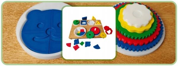 TABLICA MANIPULACYJNA SORTER 2 SENSORYCZNA MONTESSORI