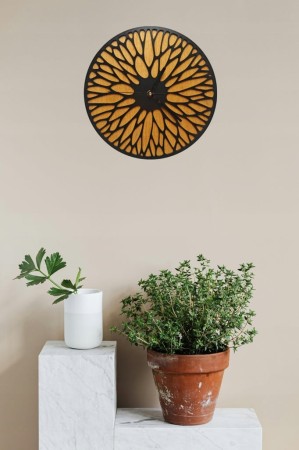 Zegar Ścienny Unikalny Drewno otwory Cichy Salon Pokój